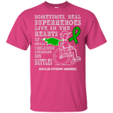 Real Superheroes! Muscular Dystrophy Awareness T-shirt - The Awareness Store