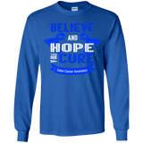 Believe and Hope for a Cure Colon Cancer Awareness Kids Collection - The Awareness Store