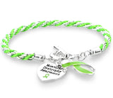 Muscular Dystrophy Heart Charm Bracelet - The Awareness Store
