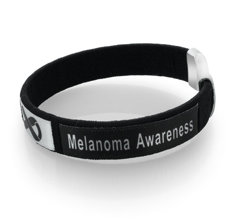 Melanoma Awareness Bangle Bracelet - The Awareness Store