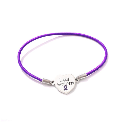 Lupus Awareness Stretch Bracelet - The Awareness Store