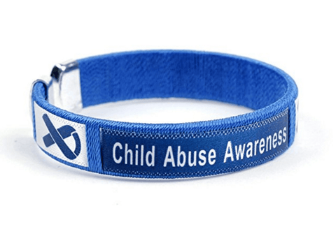 Child Abuse Awareness Bangle - The Awareness Store