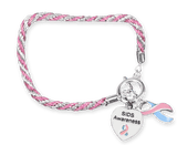 SIDS Heart Charm Bracelet