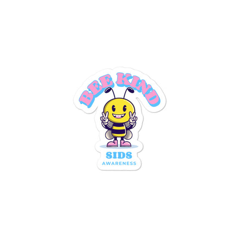 SIDS Awareness Bee Kind Sticker - The Awareness Store