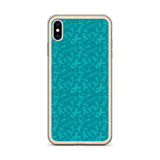 Ovarian Cancer Awareness Ribbon Pattern iPhone Case