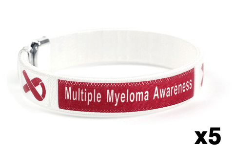 5 Pack Multiple Myeloma Bangle - The Awareness Store