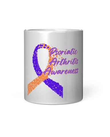 Psoriatic Arthritis Awareness Magic Mug – 11oz Color Changing Ceramic Mug - The Awareness Store