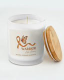 Warrior - Hope Blooms Multiple Sclerosis Awareness Scented Candle 11OZ - The Awareness Store