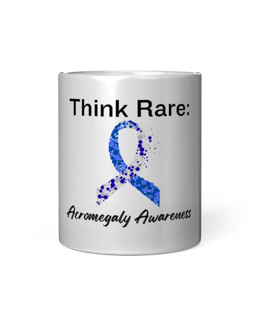 Think Rare Acromegaly Awareness Magic Mug  – 11oz Color-Changing Ceramic Mug