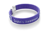 5 Pack Crohn's Awareness Bangles - The Awareness Store
