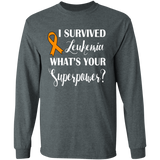 I Survived Leukemia! Long Sleeve T-Shirt