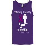 Not Every Disability is Visible Lupus Awareness Tank Top