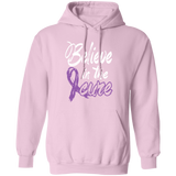 Believe in the Cure Fibromyalgia Awareness Unisex Hoodie - The Awareness Store