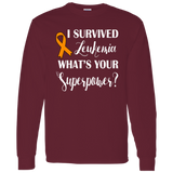 I Survived Leukemia! Long Sleeve T-Shirt