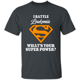 I Battle Leukemia ... Leukemia Awareness Kids T-Shirt