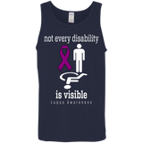 Not Every Disability is Visible Lupus Awareness Tank Top