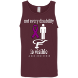 Not Every Disability is Visible Lupus Awareness Tank Top