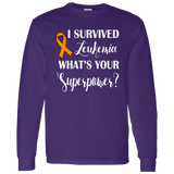 I Survived Leukemia! Long Sleeve T-Shirt