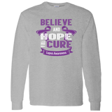 Believe & Hope for a Cure Lupus Awareness Long Sleeve