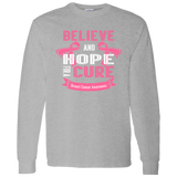 Believe & Hope Breast Cancer Awareness Long Sleeve T-Shirt