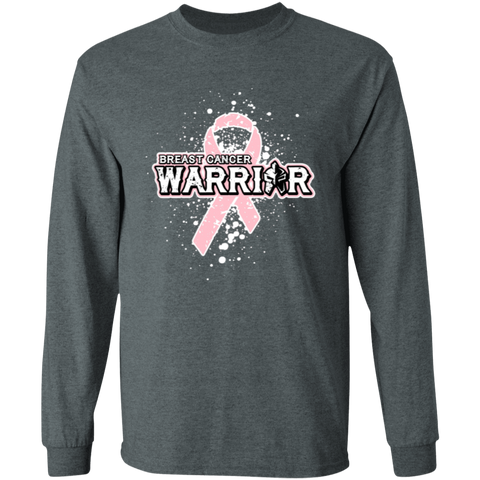 Breast Cancer Warrior! Long Sleeve - The Awareness Store