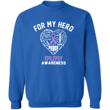For My Hero...Epilepsy Awareness Sweatshirt