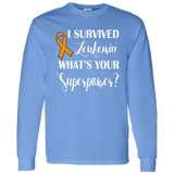 I Survived Leukemia! Long Sleeve T-Shirt