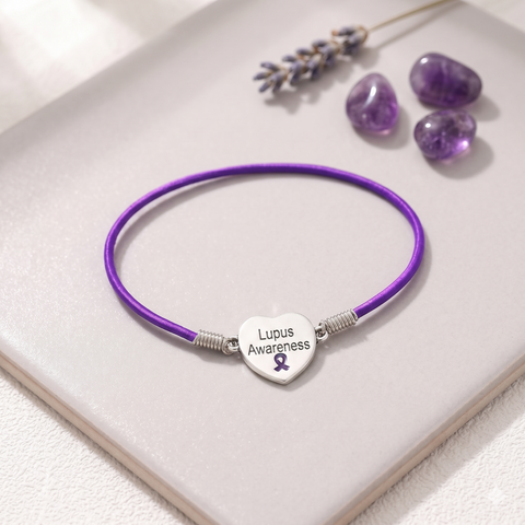 Lupus Awareness Stretch Bracelet - The Awareness Store