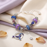 Rheumatoid Arthritis Awareness Luxury Charm Bracelet - The Awareness Store