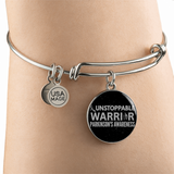 Parkinson's Awareness Unstoppable Warrior – Luxury Circle Bangle