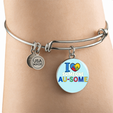 Autism Awareness – Luxury Circle Bangle