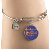 Emphysema Awareness – Luxury Circle Bangle