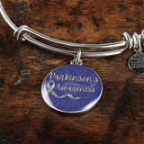 Parkinson's Awareness – Luxury Circle Bangle