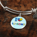Autism Awareness – Luxury Circle Bangle