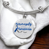 Acromegaly Awareness Luxury Circle Bangle