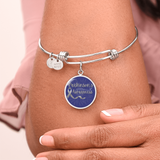 Parkinson's Awareness – Luxury Circle Bangle