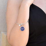Lung Cancer Awareness – Luxury Circle Bangle