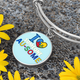 Autism Awareness – Luxury Circle Bangle