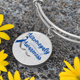 Acromegaly Awareness Luxury Circle Bangle