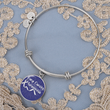 Lung Cancer Awareness – Luxury Circle Bangle