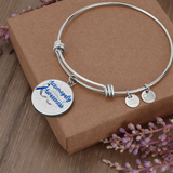 Acromegaly Awareness Luxury Circle Bangle