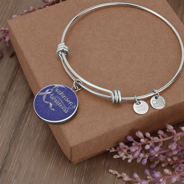 Parkinson's Awareness – Luxury Circle Bangle