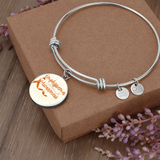 Emphysema Awareness Luxury Circle Bangle