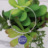 Lung Cancer Awareness – Luxury Circle Bangle