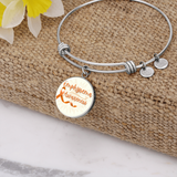 Emphysema Awareness Luxury Circle Bangle