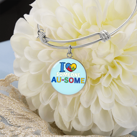 Autism Awareness – Luxury Circle Bangle