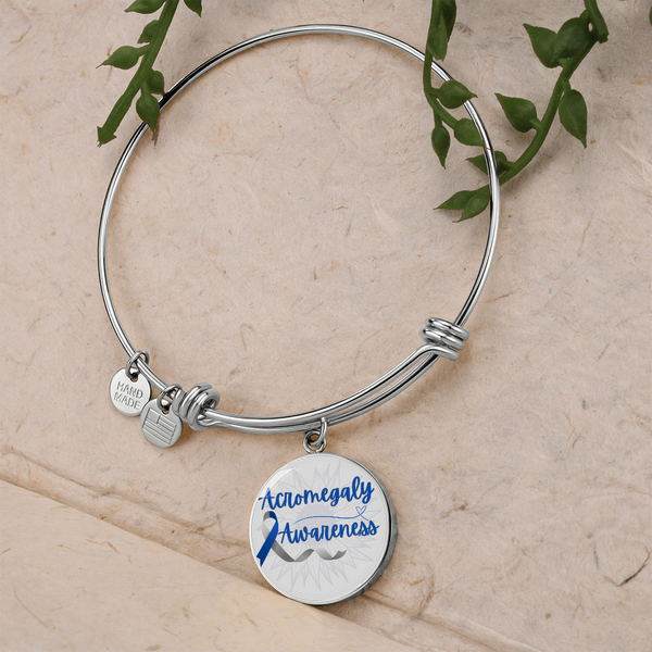 Acromegaly Awareness Luxury Circle Bangle