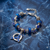 Colon Cancer Awareness Luxury Charm Bracelet - The Awareness Store