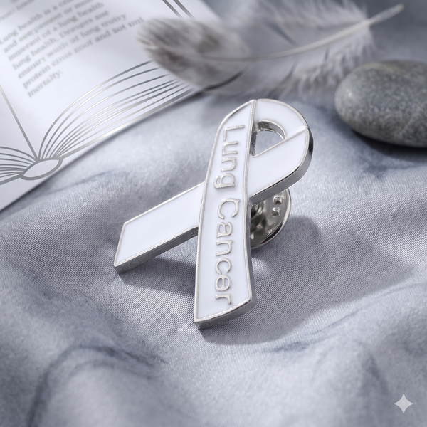 Lung Cancer Awareness Pin - The Awareness Store