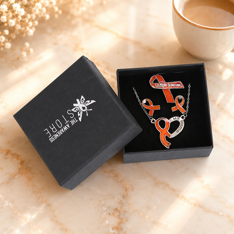 Multiple Sclerosis Awareness Jewelry Set